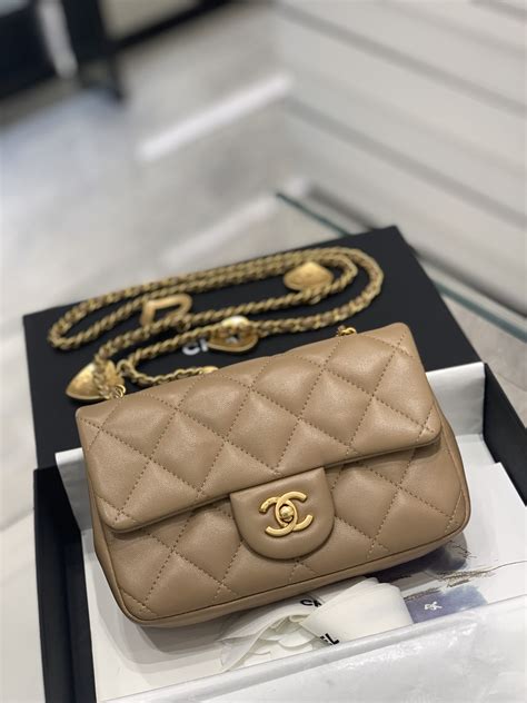 chanel mini coin purse|Chanel mini flap bag beige.